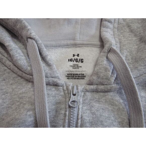 Under Armour Men's Freedom Rival Zip Hoodie L 1379210 - Picture 4 of 6